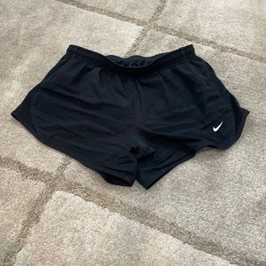 Black Nike shorts size medium